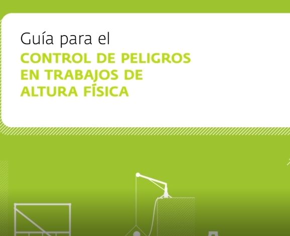 Control de peligros en trabajo en altura física - Escala