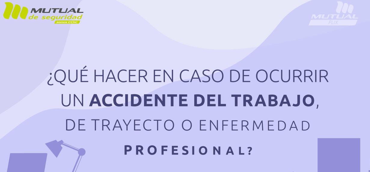 Qué hacer en caso de accidente